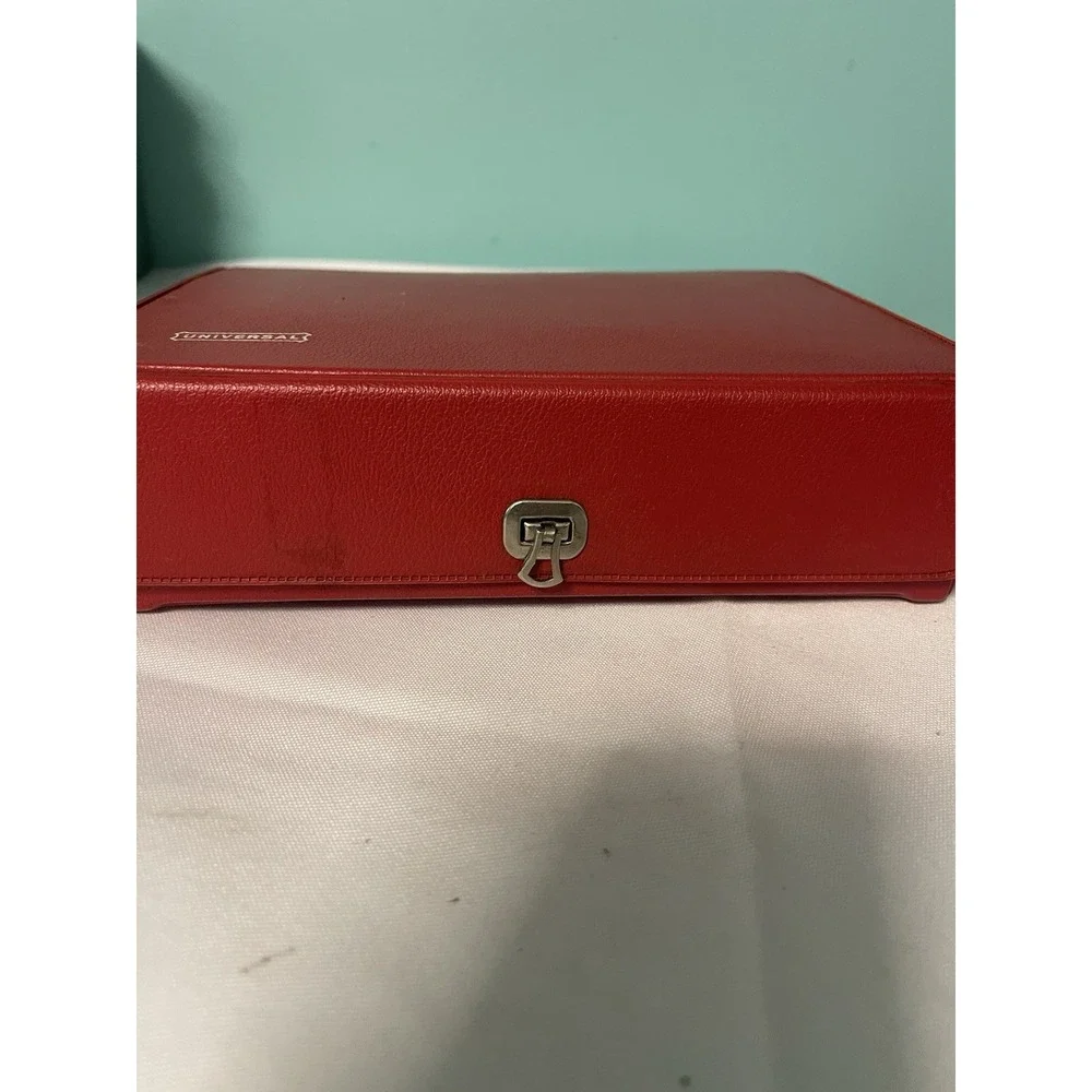 GE Universal Steam & Dry Travel Iron Kit Model UI-16T   Vintage   T1956 Bin Z‎